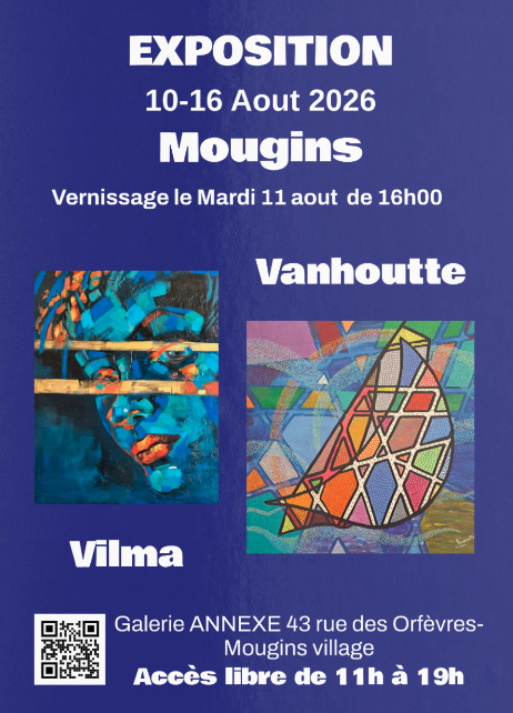 Expo Mougins du 10 au 16 aout 2026