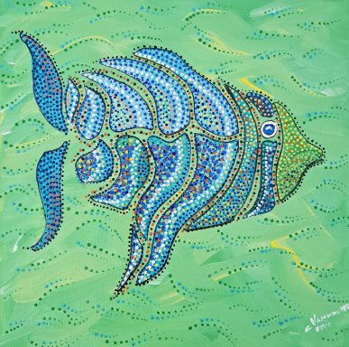 zaz toile Eric Vanhoutte zaz