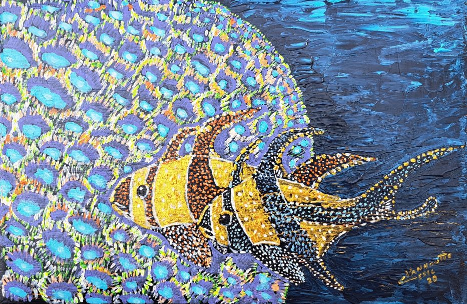 Balade 2020 Balade -Toile acrylique 2020 - 41x27cm eric vanhoutte