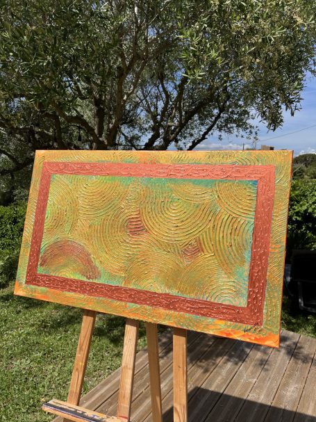 Peinture Eric vanhoutte ambre