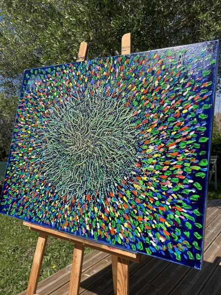 Tableau Eric vanhoutte Pétale de vie