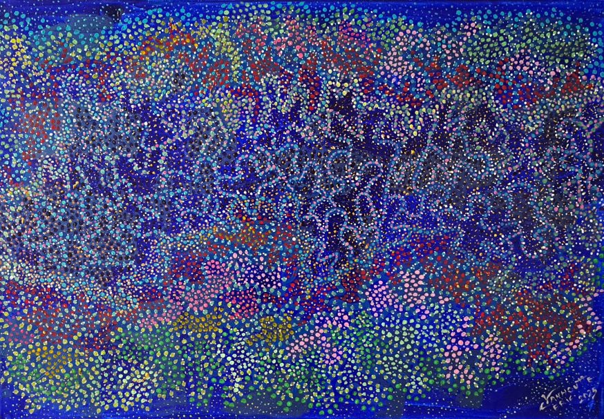 Corail -2025 Corail toile eric vanhoutte 2025